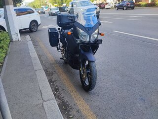 2002 Suzuki V-Strom 1000, чёрный, 380000 рублей, вид 1