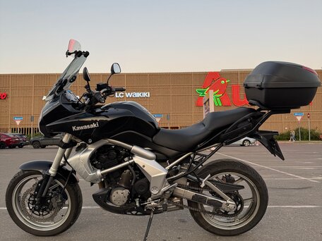 2007 Kawasaki Versys 650, чёрный, 320000 рублей, вид 2