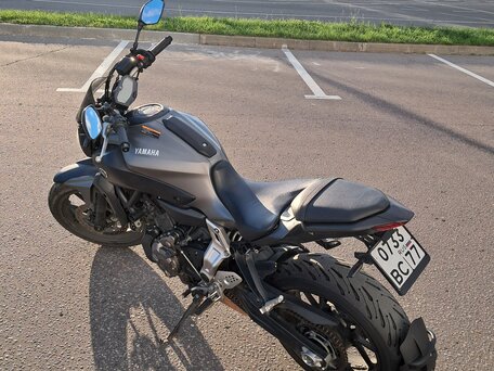 2014 Yamaha MT-07 (FZ-07), чёрный, 500000 рублей, вид 5