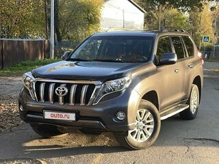 2014 Toyota Land Cruiser Prado 150 Series Рестайлинг 1, серый, 4130000 рублей, вид 1