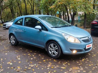 2008 Opel Corsa D, голубой, 460000 рублей, вид 3