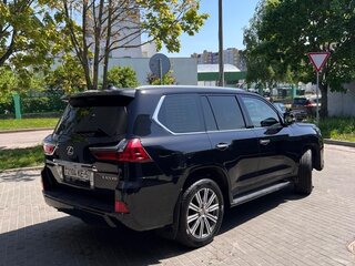 2017 Lexus LX 570 III Рестайлинг 2, чёрный, 7533333 рублей, вид 2