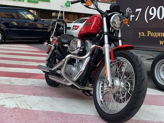 2010 Harley-Davidson Sportster 883, красный, 730000 рублей, вид 1