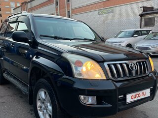 2004 Toyota Land Cruiser Prado 5-speed 120 Series, чёрный, 2100000 рублей, вид 3