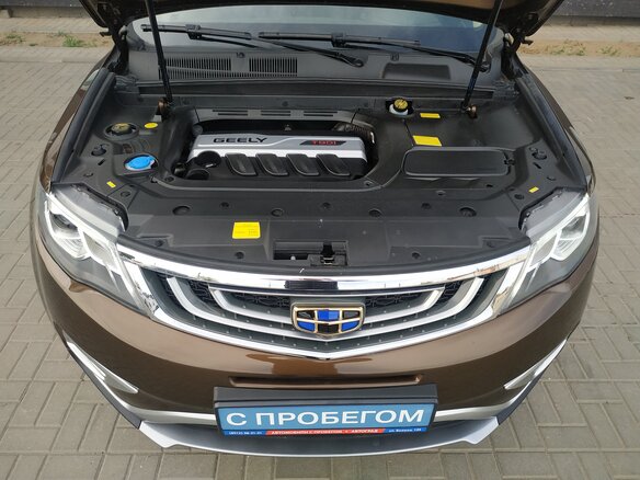 2019 Geely Atlas I, коричневый - вид 8