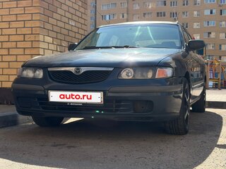 1998 Mazda 626 V (GF), синий, 185000 рублей, вид 1