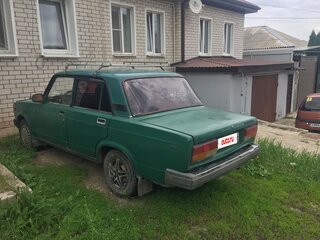 2004 Lada (ВАЗ) 2107, зелёный, 100000 рублей, вид 1