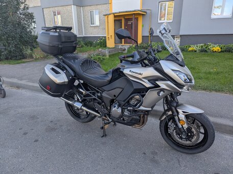 2015 Kawasaki Versys 1000, серый, 844075 рублей, вид 4