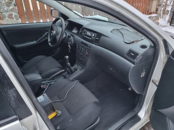 2005 Toyota Corolla IX (E120, E130) Рестайлинг, серебристый, 280000 рублей - вид 10