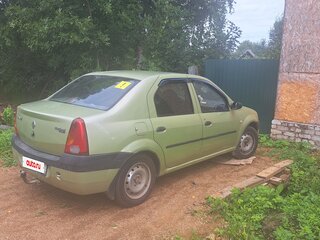 2006 Renault Logan I, зелёный, 400000 рублей, вид 2