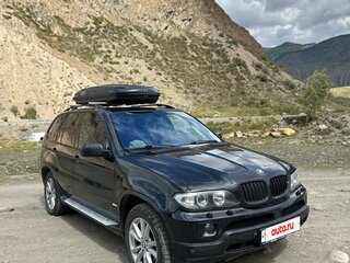 2004 BMW X5 3.0d I (E53) Рестайлинг, чёрный, 1200000 рублей, вид 4