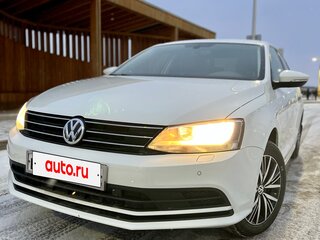 2016 Volkswagen Jetta VI Рестайлинг, белый, 1777777 рублей, вид 2