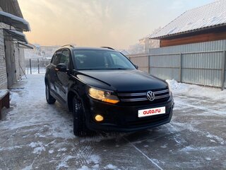 2012 Volkswagen Tiguan I Рестайлинг, чёрный, 1450000 рублей, вид 3
