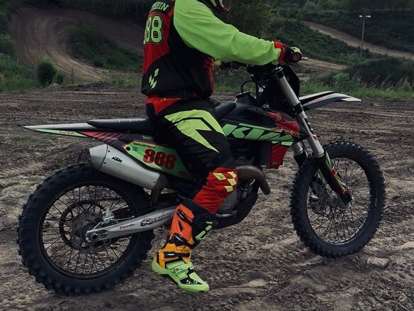 2019 KTM 250 SX F, чёрный, 400000 рублей - вид 1
