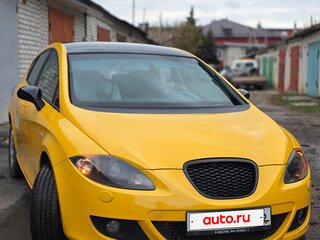2008 SEAT Leon II, жёлтый, 725000 рублей, вид 1