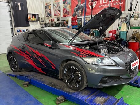 2015 Honda CR-Z Hybrid I Рестайлинг, серый, 1190000 рублей, вид 3