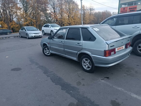 2007 Lada (ВАЗ) 2114, серебристый, 120000 рублей - вид 4