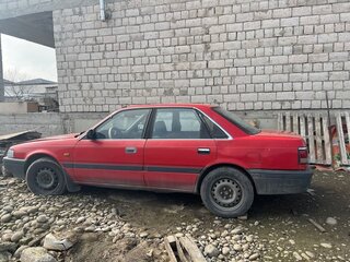 1989 Mazda 626 III (GD), красный, 115000 рублей, вид 2