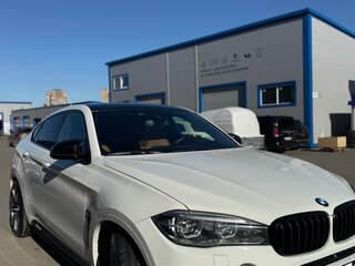 2016 BMW X6 M50d II (F16), белый, 4500000 рублей, вид 4