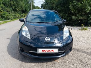 2016 Nissan Leaf 30kWh I (ZE0/AZE0), чёрный, 1300000 рублей, вид 2