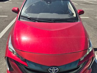 2017 Toyota Prius PHV ZVW52 Prime IV (XW50), красный, 2140000 рублей, вид 1
