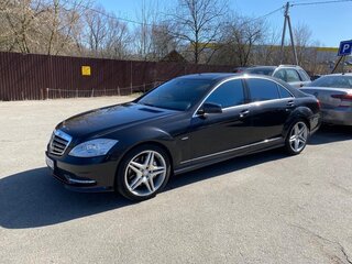 2012 Mercedes-Benz S-Класс 500 Long V (W221) Рестайлинг, чёрный, 2700000 рублей, вид 1
