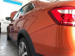 2018 Lada (ВАЗ) Vesta Cross I, оранжевый, 970000 рублей, вид 2