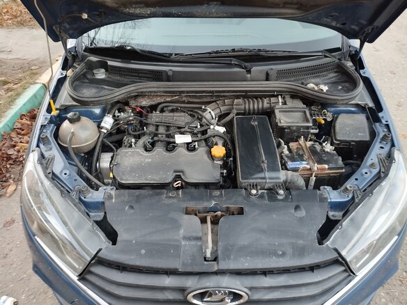 2018 Lada (ВАЗ) Vesta I, синий, 870000 рублей - вид 11