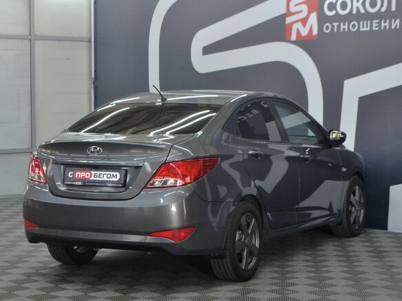 2016 Hyundai Solaris I Рестайлинг, серый - вид 5