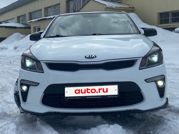 2020 Kia Rio IV, белый, 1280000 рублей - вид 3