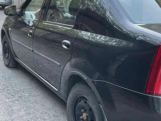 2010 Renault Logan I Рестайлинг, чёрный, 500000 рублей, вид 4