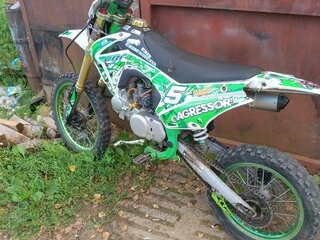2021 Motoland CRF125, зелёный, 70000 рублей, вид 3