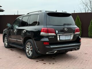 2013 Lexus LX 570 III Рестайлинг, чёрный, 3300000 рублей, вид 4