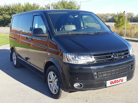 2014 Volkswagen Multivan T5 Рестайлинг, чёрный, 3000000 рублей - вид 5