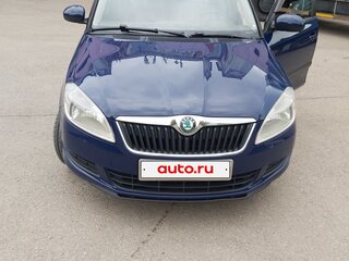 2011 Skoda Fabia II Рестайлинг, синий, 520000 рублей, вид 2