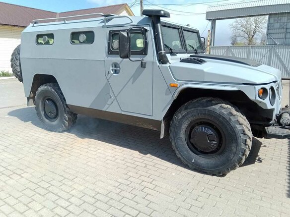 2006 ГАЗ 2330 «Тигр» 233001, серый - вид 8