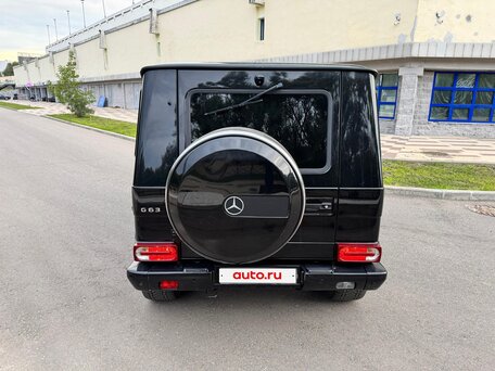 2014 Mercedes-Benz G-Класс AMG 63 AMG I (W463) Рестайлинг 2, чёрный, 4180000 рублей, вид 5