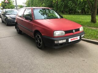 1991 Volkswagen Golf III, красный, 80000 рублей, вид 3