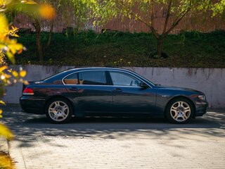 2002 BMW 7 серии Long 745Li IV (E65/E66), синий, 1200000 рублей, вид 5