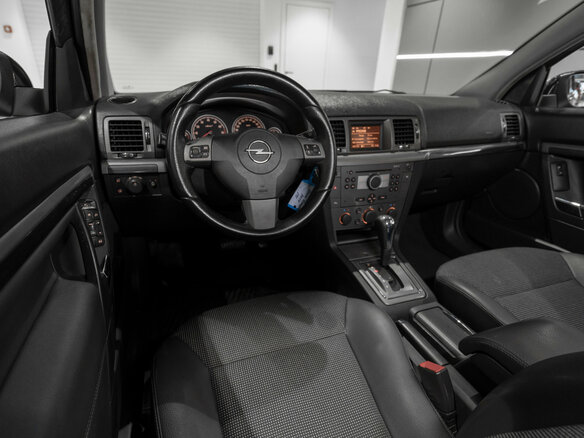 2007 Opel Vectra C Рестайлинг, чёрный, 400000 рублей - вид 6
