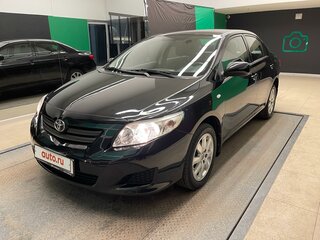 2008 Toyota Corolla AMT X (E140, E150), чёрный, 900000 рублей, вид 3