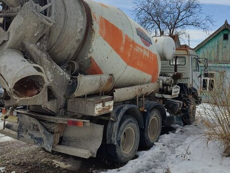 1994 КамАЗ Автобетоносмеситель, оранжевый, 890000 рублей, вид 1