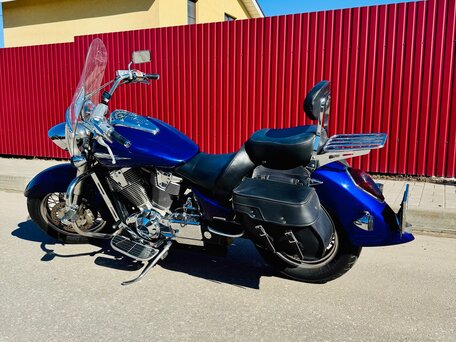 2002 Honda VTX 1800, синий, 855000 рублей, вид 1