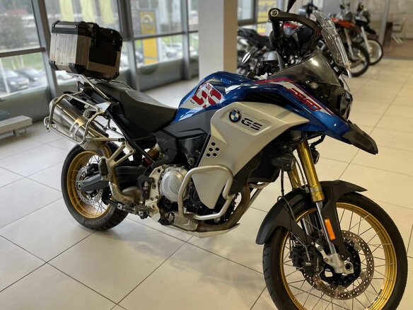 2019 BMW F 850 GS Adventure, синий - вид 3