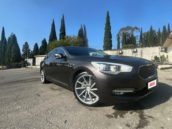 2015 Kia Quoris I Ресталинг 2, коричневый, 1730000 рублей - вид 2