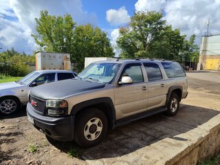 2002 GMC Yukon XL 2500 II (GMT800), бежевый, 1450000 рублей, вид 1