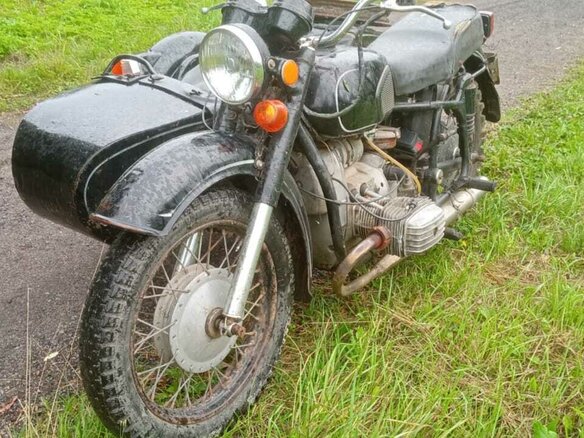 1987 Днепр MT-11, чёрный, 55000 рублей