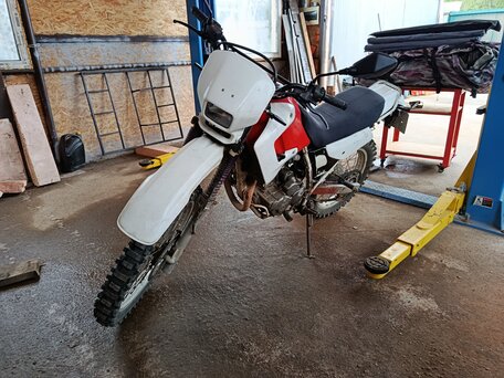 1992 Honda XL 250, белый, 160000 рублей, вид 3