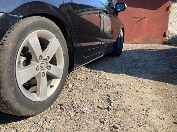 2008 Honda Civic VIII, чёрный, 850000 рублей - вид 5