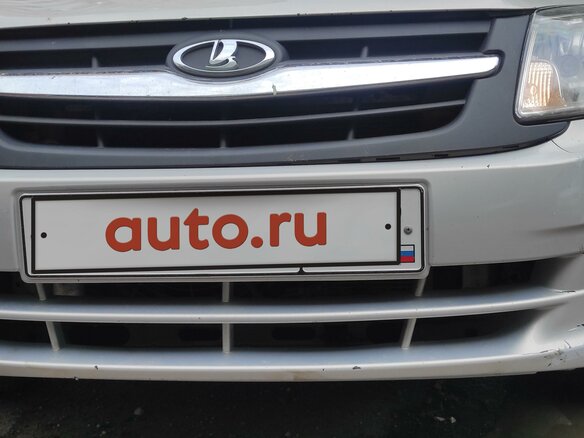 2013 Lada (ВАЗ) Granta I, серебристый - вид 7